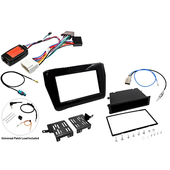 Suzuki Swift 2017+ Single/ Double DIN Car Stereo Upgrade Fitting Kit WITH SWC (GLOSS BLACK) Suzuki Swift 2017+ Single/ Double DIN Car Stereo Upgrade Fitting Kit WITH SWC (GLOSS BLACK)