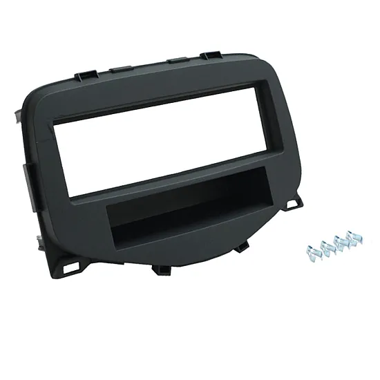 Toyota Aygo 2014-2022 Single DIN Car Stereo Fitting Kit (WITHOUT SWC) ANTHRACITE Toyota Aygo 2014-2022 Single DIN Car Stereo Fitting Kit (WITHOUT SWC) ANTHRACITE
