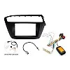 Hyundai i20 (2018-2020) Double DIN Car Stereo Fascia, SWC Fitting Kit