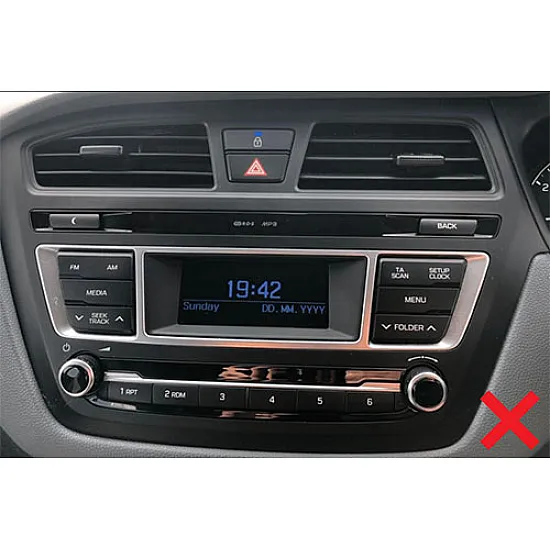 Hyundai i20 (2018-2020) Double DIN Car Stereo Fascia, SWC Fitting Kit