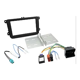 Seat Double Fakra Double DIN Car Stereo Upgrade Fitting Kit (WITHOUT SWC)