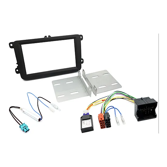 Skoda Fabia, Roomster Double Fakra Double DIN Car Stereo Upgrade Fitting Kit (WITHOUT SWC) Skoda Fabia, Roomster Double Fakra Double DIN Car Stereo Upgrade Fitting Kit (WITHOUT SWC)