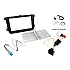 Volkswagen (Highline & Amplified) Double DIN Car Stereo Fascia SWC Fitting Kit