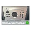 Opel (Pre 2006/ ISO) Double DIN Car Stereo Fitting Kit (MATT BLACK/ WITH SWC)
