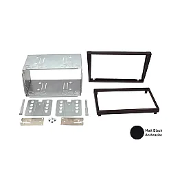 Opel Double DIN Car Stereo Fitting Kit (MATT BLACK/ WITHOUT SWC)