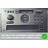 Vauxhall Double DIN Car Stereo Fitting Kit (MATT BLACK/ WITHOUT SWC)