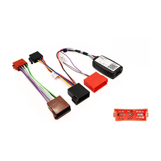 Fiat Panda (2004-2012) Double DIN Car Stereo Fascia, SWC Fitting Kit