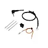 Fiat Panda (2004-2012) Double DIN Car Stereo Fascia, SWC Fitting Kit