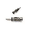 Ford SQUARE RADIO Double DIN Car Stereo Upgrade Fitting Kit (WITHOUT SWC / Silver)