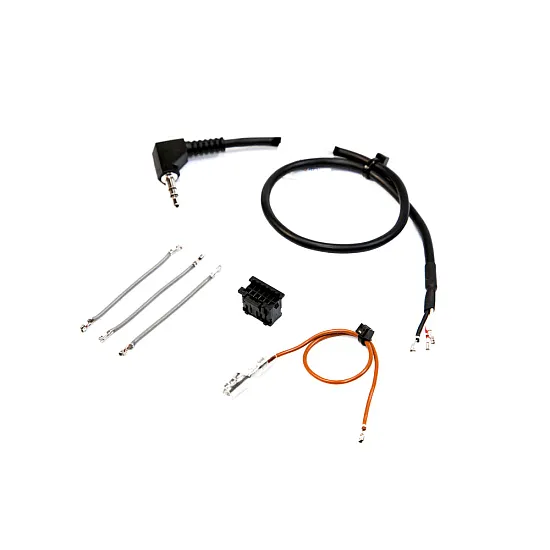 Ford SQUARE RADIO Double DIN Car Stereo Upgrade Fitting Kit (WITH SWC / MATT BLACK)