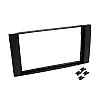 Ford SQUARE RADIO Double DIN Car Stereo Upgrade Fitting Kit (WITH SWC / MATT BLACK)