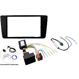 Skoda Octavia, Yeti Double DIN Car Stereo Fitting Kit (Double Fakra)