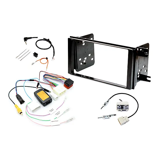 Subaru Forester Impreza Liberty Exiga OEM Nav Double DIN Car Stereo Fitting Kit With Camera Retention