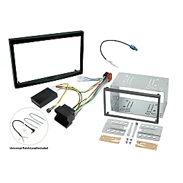 Peugeot Expert, Partner Double DIN Car Stereo Fitting kit Retain Steering Control & Parking Sensor