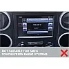 Citroen Berlingo, Dispatch Double DIN Stereo Fitting Kit (WITH SWC and PDC)