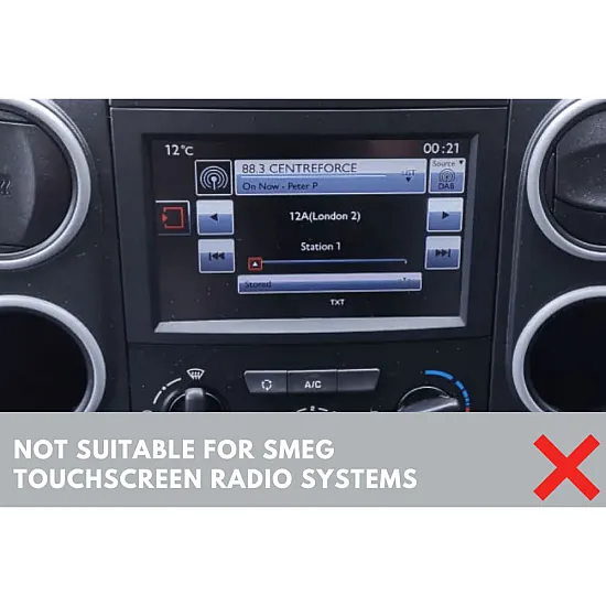 Citroen Berlingo, Dispatch Double DIN Stereo Upgrade Fitting Kit (WITH SWC)