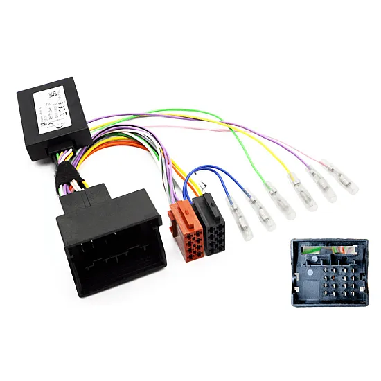 BMW 3 Series E90 E91 E92 E93 2006-2011 Double DIN Car Stereo Upgrade Fitting Kit (STEERING CONTROLS)