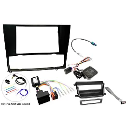 BMW 3 Series (2006-2011) Double DIN Car Stereo Fitting Kit with SWC, PDC & Relocation Panel