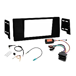 BMW E39 5 Series (1997-2003) Double DIN Car Stereo Upgrade Fitting Kit (Quad-Lock)