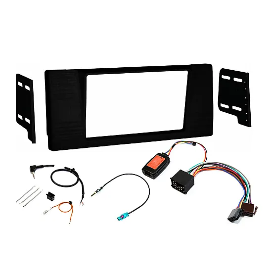 BMW E39 5 Series (1997-2003) Double DIN Car Stereo Upgrade Fitting Kit (Round Pin) BMW E39 5 Series (1997-2003) Double DIN Car Stereo Upgrade Fitting Kit (Round Pin)