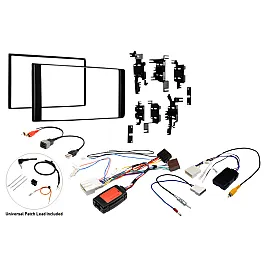 Nissan Juke (2010-2014) Double DIN Car Stereo Fitting Kit (SWC & CAMERA RETENTION)