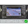 Nissan Juke (2010-2014) Double DIN Car Stereo Fitting Kit (SWC & CAMERA RETENTION)
