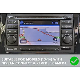 Nissan Juke (2010-2014) Double DIN Car Stereo Fitting Kit (SWC & CAMERA RETENTION)