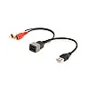Nissan Juke (2010-2014) Double DIN Car Stereo Fitting Kit (SWC & USB RETENTION)