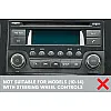 Nissan Juke (2010-2014) Double DIN Car Stereo Fitting Kit (WITHOUT SWC)