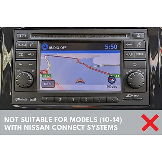 Nissan Juke (2010-2014) Double DIN Car Stereo Fitting Kit (WITHOUT SWC)