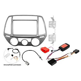 Hyundai i20 (2012-2014) Double DIN Car Stereo Fitting Kit (MANUAL AIR CON CONTROLS)