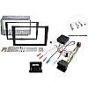 Holden Astra, Captiva Double DIN Car Stereo Fitting Kit with SWC /CHARCOAL