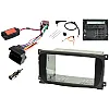 Ford (OVAL Shape Radio) Double DIN Car Stereo Fascia SWC Fitting Kit
