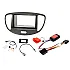 Hyundai i10 (2008-2012) Double DIN Car Stereo Upgrade Fitting Kit (Silver)