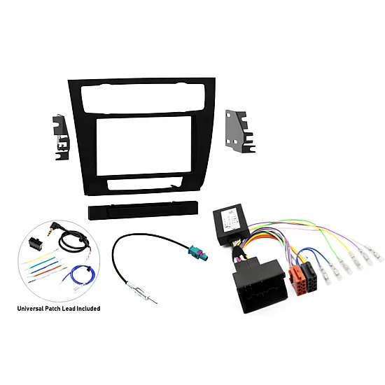 BMW 1 Series (E81/E82/E87) Double DIN Car Stereo Fitting Kit (AUTO AIR CON)