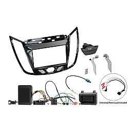 Ford C-Max (2010-2019) Kuga (2013-2019) Double DIN Car Stereo Upgrade Fitting Kit (SWC/PDC/SWITCH) Ford C-Max (2010-2019) Kuga (2013-2019) Double DIN Car Stereo Upgrade Fitting Kit (SWC/PDC/SWITCH)