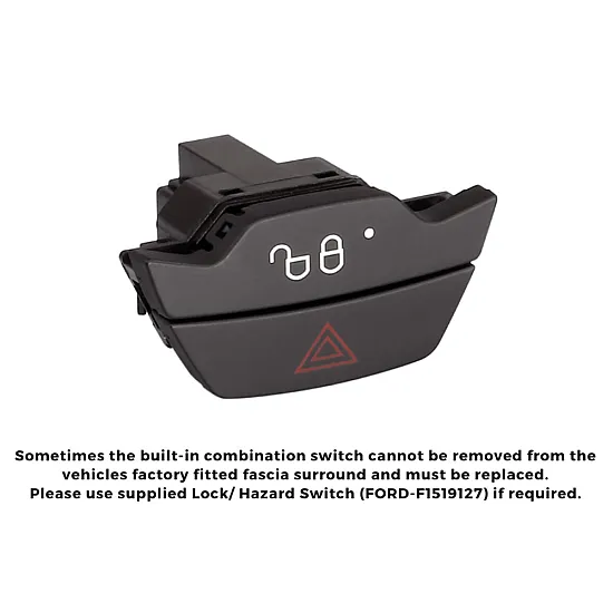 Ford C-Max, Kuga Double DIN Car Stereo Upgrade Fitting Kit (SWC/PDC/SWITCH)