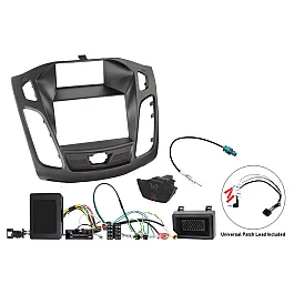 Ford Focus Mk3 (2011-2015) Double DIN Car Stereo Fitting Kit (WITH SWC & PDC)