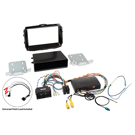 Alfa Romeo Giulietta Single/ Double DIN Car Stereo Fitting Kit (Uconnect 5/ Gloss Black) Alfa Romeo Giulietta Single/ Double DIN Car Stereo Fitting Kit (Uconnect 5/ Gloss Black)