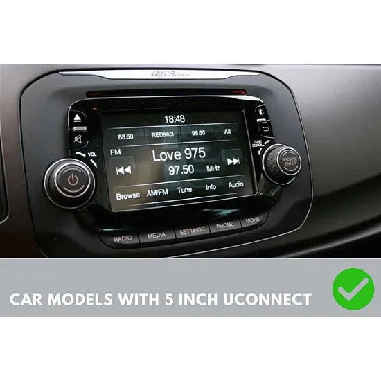Alfa Romeo Giulietta Single/ Double DIN Car Stereo Fitting Kit (Uconnect 5/ Gloss Black) Alfa Romeo Giulietta Single/ Double DIN Car Stereo Fitting Kit (Uconnect 5/ Gloss Black)