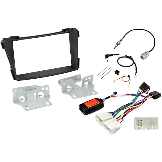 Hyundai i40 (2011-2016) Double DIN Car Stereo Fitting Kit (MATT BLACK) Hyundai i40 (2011-2016) Double DIN Car Stereo Fitting Kit (MATT BLACK)