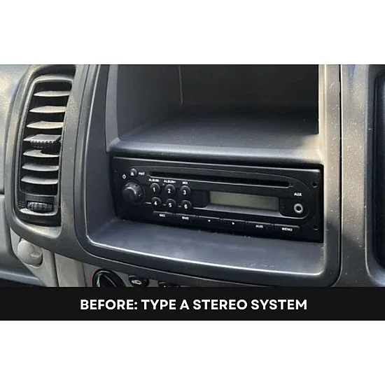 Vauxhall / Opel Vivaro (2011-2014) Double DIN Car Stereo Fitting Kit (TYPE A RADIO) Vauxhall / Opel Vivaro (2011-2014) Double DIN Car Stereo Fitting Kit (TYPE A RADIO)