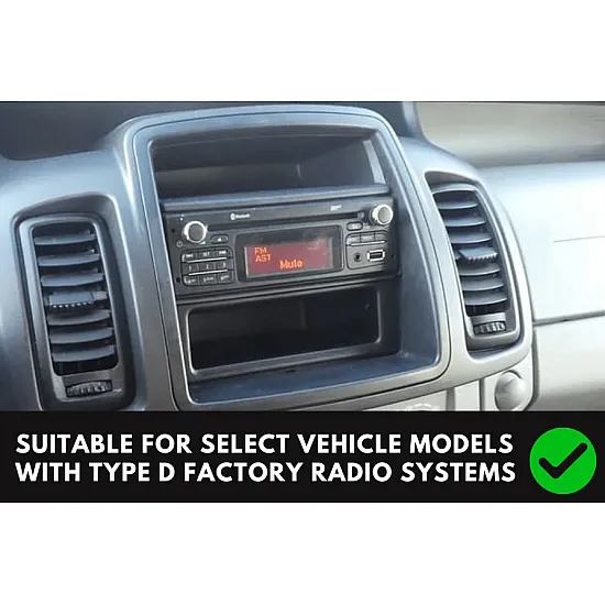 Vauxhall / Opel Vivaro (2011-2014) Double DIN Car Stereo Fitting Kit (TYPE D RADIO) Vauxhall / Opel Vivaro (2011-2014) Double DIN Car Stereo Fitting Kit (TYPE D RADIO)