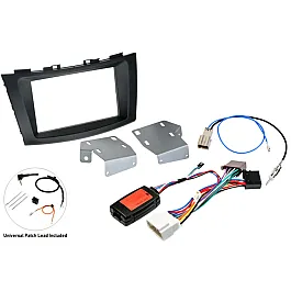 Suzuki Swift (2010 - 2017) Double DIN Car Stereo Upgrade Fitting Kit (WITH STEERING CONTROLS)