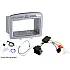 Peugeot 308 (2008-2013) Double DIN Car Stereo SWC Fitting Kit (Silver)