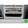 Peugeot 308 (2008-2013) Double DIN Car Stereo SWC Fitting Kit (Silver) Peugeot 308 (2008-2013) Double DIN Car Stereo SWC Fitting Kit (Silver)