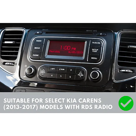 Kia Carens (2013-2017) Double DIN Car Stereo Upgrade Fitting Kit Kia Carens (2013-2017) Double DIN Car Stereo Upgrade Fitting Kit