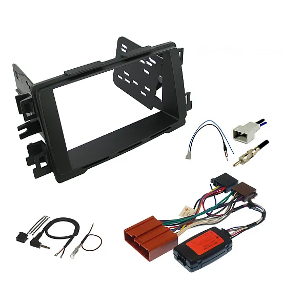 Mazda 6 (2012 Onwards) Single/Double DIN car stereo upgrade fitting kit with Steering Controls