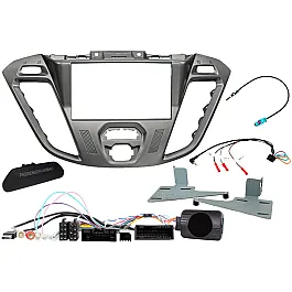 Ford Transit Custom (2012-16) Double DIN Car Stereo Fitting Kit (DISPLAY/ DAB/ AIRBAG LIGHT)