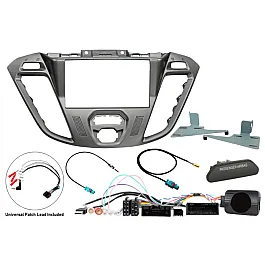 Ford Transit Custom (2016-18) Double DIN Car Stereo Fitting Kit (DISPLAY/ DAB/ AIRBAG LIGHT)